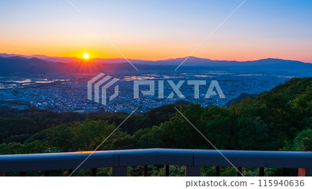 Nishizao Park Observation Plaza, evening view 115940636