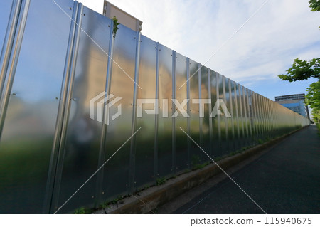 Temporary fence (galvanized steel plate) Temporary fence (galvanized steel plate) 115940675