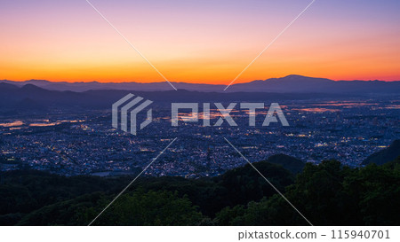 西藏王公園展望廣場/夜景 115940701