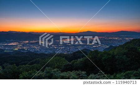 西藏王公園展望廣場/夜景 115940713