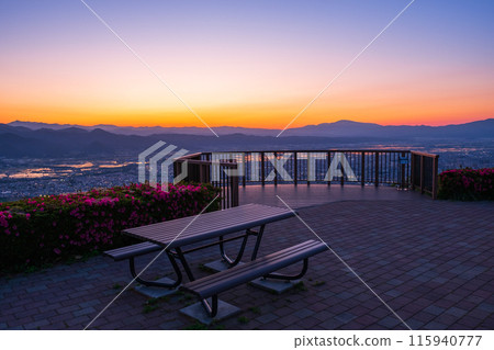 Nishizao Park Observation Plaza, evening view 115940777
