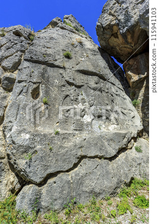 Reliefs of gods in Yazilikaya ruins gallery 1 115941103