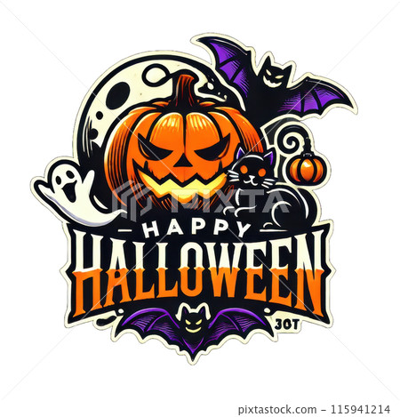 萬聖節主題標誌圖 115941214