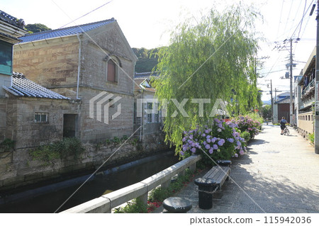 靜岡縣下田市佩里路街道景觀 靜岡縣下田市佩里路街道景觀 115942036