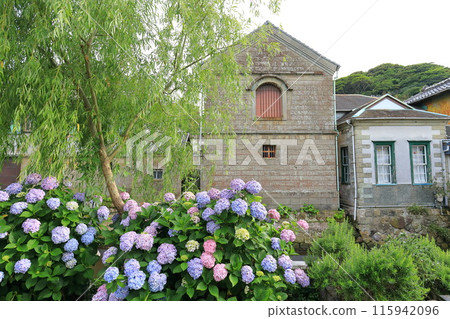 靜岡縣下田市佩里路街道景觀 115942096