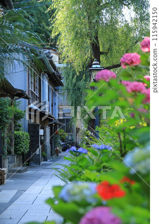靜岡縣下田市佩里路街道景觀 115942150