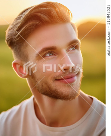 Man with a beard 115942525