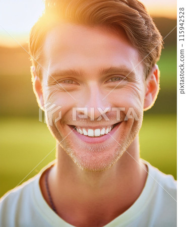 Man with a beard 115942528