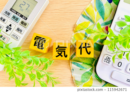 image of electric bill 115942671