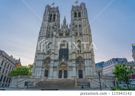 Belgium Brussels St. Michel Cathedral 115943142