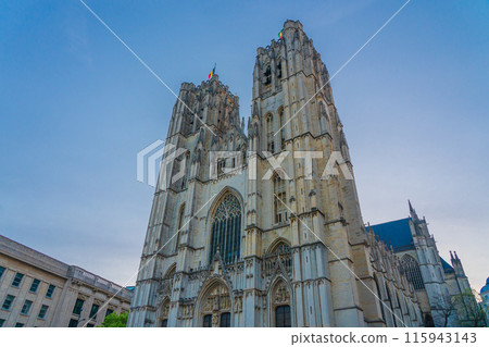 Belgium Brussels St. Michel Cathedral 115943143