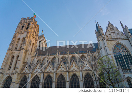 Belgium Brussels St. Michel Cathedral 115943144