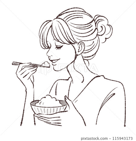 婦女和女孩插畫素材 115943173