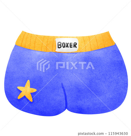 a boxer shorts with a star on it a boxer shorts with a star on it 115943630