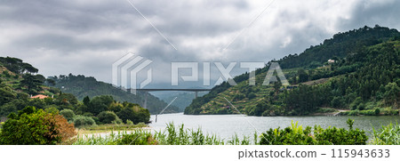 View of Douro Valley, Portugal. 115943633