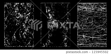Black and white grunge. Distress overlay texture. Abstract surface dust and rough dirty wall background concept. Distress illustration simply place over object to create grunge effect. Vector EPS10. Black and white grunge. Distress overlay texture. Abstract surface dust and rough dirty wall background concept. Distress illustration simply place over object to create grunge effect. Vector EPS10. 115945502