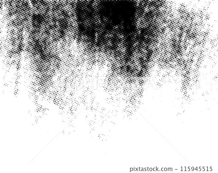 Black and white grunge. Distress overlay texture. Abstract surface dust and rough dirty wall background concept. Distress illustration simply place over object to create grunge effect. Vector EPS10. 115945515