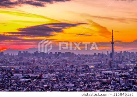 東京日落 115946185
