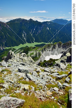 Northern Alps Tateyama mountain range traverse Northern Alps Tateyama mountain range traverse 115946700