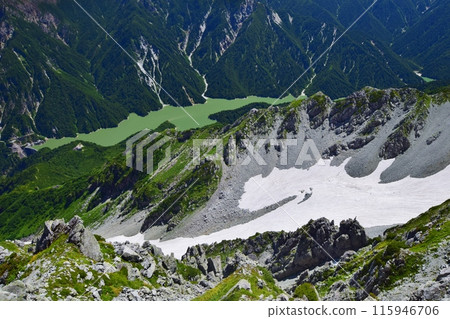 Northern Alps Tateyama mountain range traverse Northern Alps Tateyama mountain range traverse 115946706