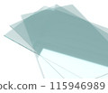 使用 3D 軟體建立的平板玻璃照片 115946989
