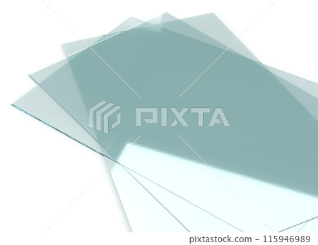 使用 3D 軟體建立的平板玻璃照片 使用 3D 軟體建立的平板玻璃照片 115946989