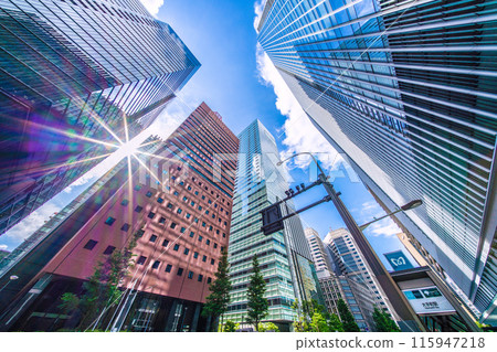 日本東京城市景觀晨光...東京大手町商業區。日本經濟的一線希望。右邊是大手町一號... = 30 天 日本東京城市景觀晨光...東京大手町商業區。日本經濟的一線希望。右邊是大手町一號... = 30 天 115947218