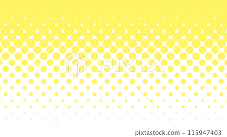 Halftone yellow background 115947403