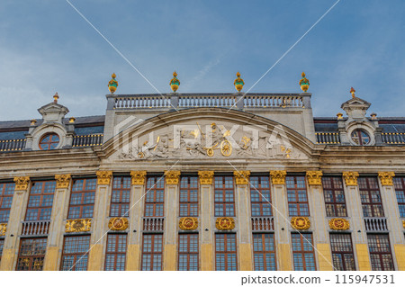 Belgium, Brussels, Grand Place, Brabant Dukes' Palace 115947531