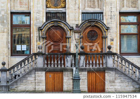 Belgium, Brussels, Grand Place, Brabant Dukes' Palace 115947534