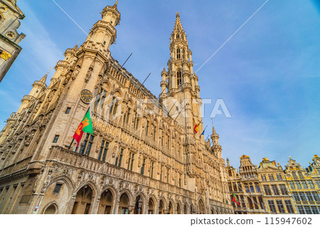 Belgium Brussels Grand Place Brussels City Hall Brussels City Hall Belgium Brussels Grand Place Brussels City Hall Brussels City Hall 115947602