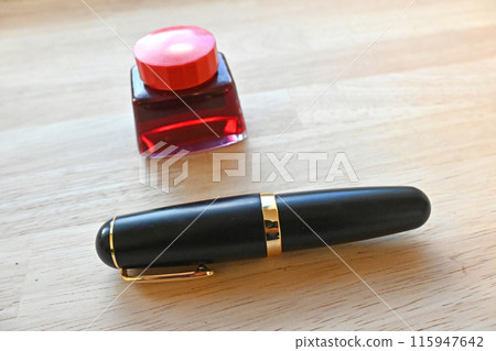 Fountain pen and ink Fountain pen and ink 115947642