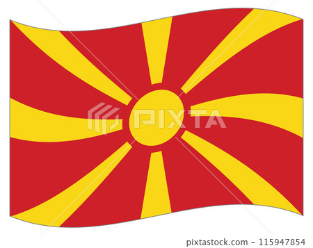 Flags of the World: Flag of North Macedonia Flags of the World: Flag of North Macedonia 115947854
