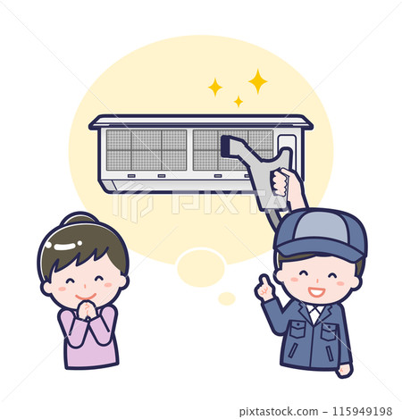 Air conditioner cleaning_filter, cleaning Air conditioner cleaning_filter, cleaning 115949198
