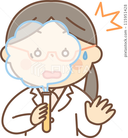 一個實驗失敗的白大褂女人 一個實驗失敗的白大褂女人 115951428