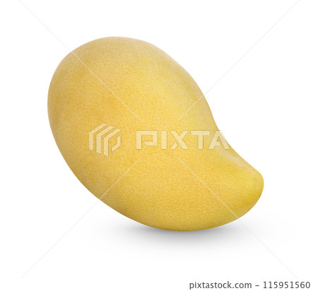 King of fruits, Mango fruit isolated on white background King of fruits, Mango fruit isolated on white background 115951560