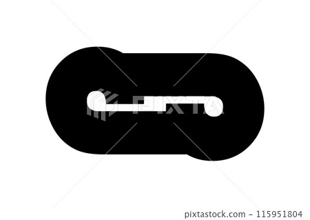 Abstraction. Sign on a white background. Art design. Figure. Symbol and letter. Logo. Graphic element. Design. Illustration. Abstraction. Sign on a white background. Art design. Figure. Symbol and letter. Logo. Graphic element. Design. Illustration. 115951804