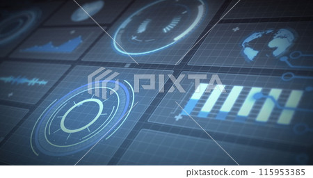 Image of scope scanning and data processing over digital interface Image of scope scanning and data processing over digital interface 115953385