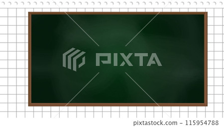 Image of game plan on green board over white background 115954788