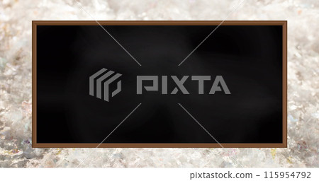 Image of game plan on black board over grey background 115954792