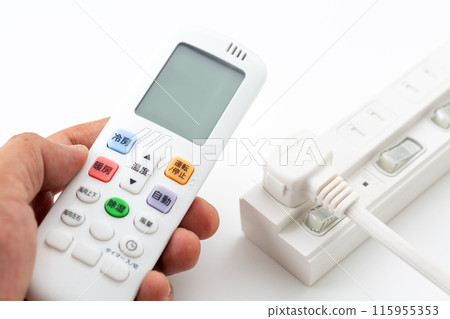 Power strip and air conditioner remote control Power strip and air conditioner remote control 115955353