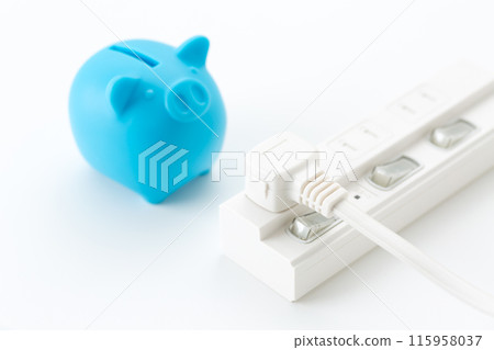 Power strip and piggy bank Power strip and piggy bank 115958037