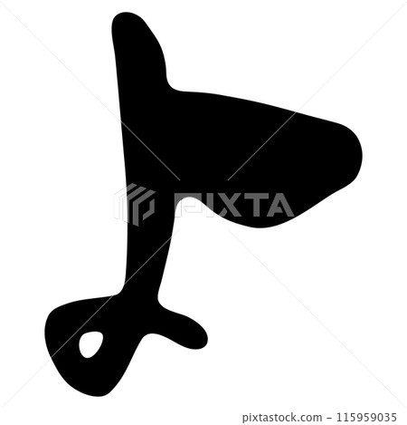 よ (hiragana) / handwritten calligraphy 115959035