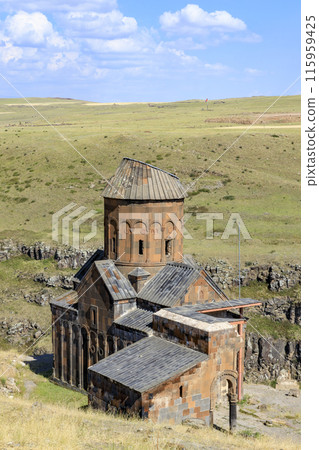 Church of St. Grigor of Tigran Honents in the ruins of Ani Church of St. Grigor of Tigran Honents in the ruins of Ani 115959425