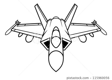 Fighter Jet Aeroplane Military Air Plane Aircraft 115960056