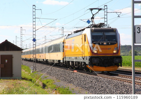 Czech Express train Czech Express train 115960189
