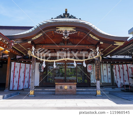 Ceremony Hall: Bushu Kakio Kotohira Shrine (Kawasaki City, Kanagawa Prefecture), which enshrines the god of Kotohira Shrine Ceremony Hall: Bushu Kakio Kotohira Shrine (Kawasaki City, Kanagawa Prefecture), which enshrines the god of Kotohira Shrine 115960545