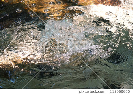 Overflowing water landscape Overflowing water landscape 115960660