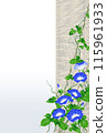 Morning glory blinds, blue 115961933