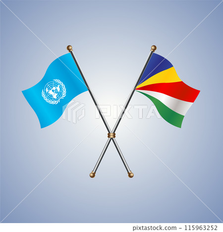 United Nations and Seychelles flags relations 115963252